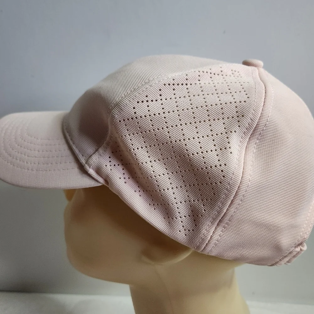 Gaiam Wander Breathable Geo Blush Pink Baseball Hat Cap